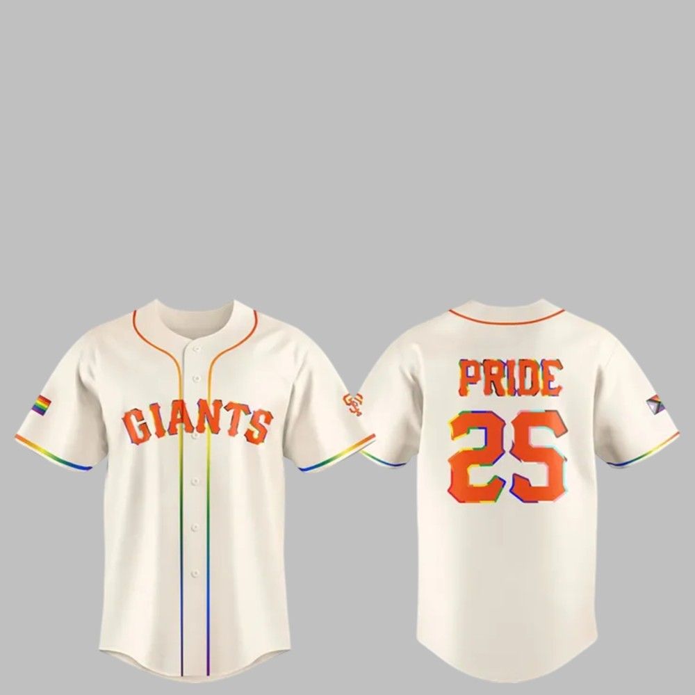 2025 SF Giants Pride Night Jersey - Grishko.com