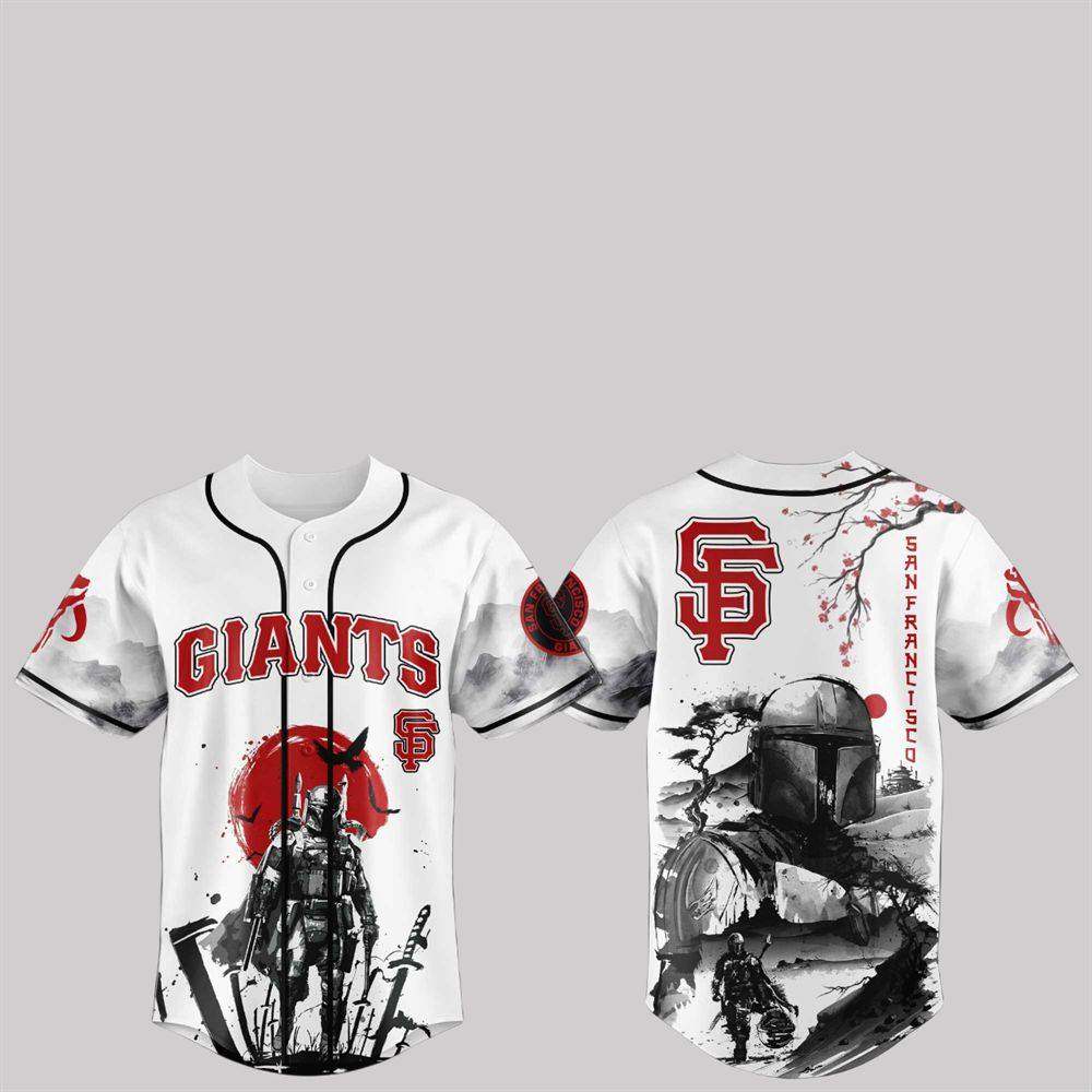2025 SF Giants The Mandalorian Jersey - Grishko.com