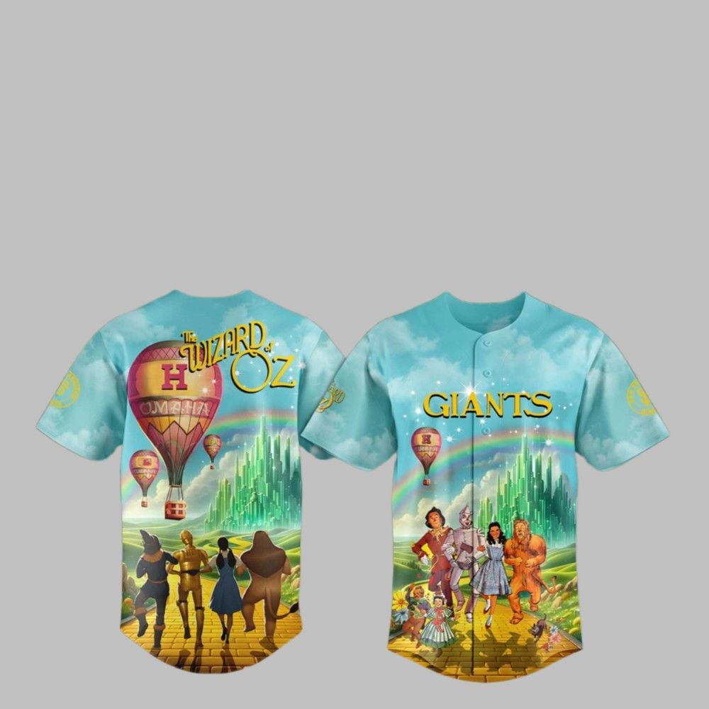 2025 SF Giants The Wizard of Oz Jersey - Grishko.com