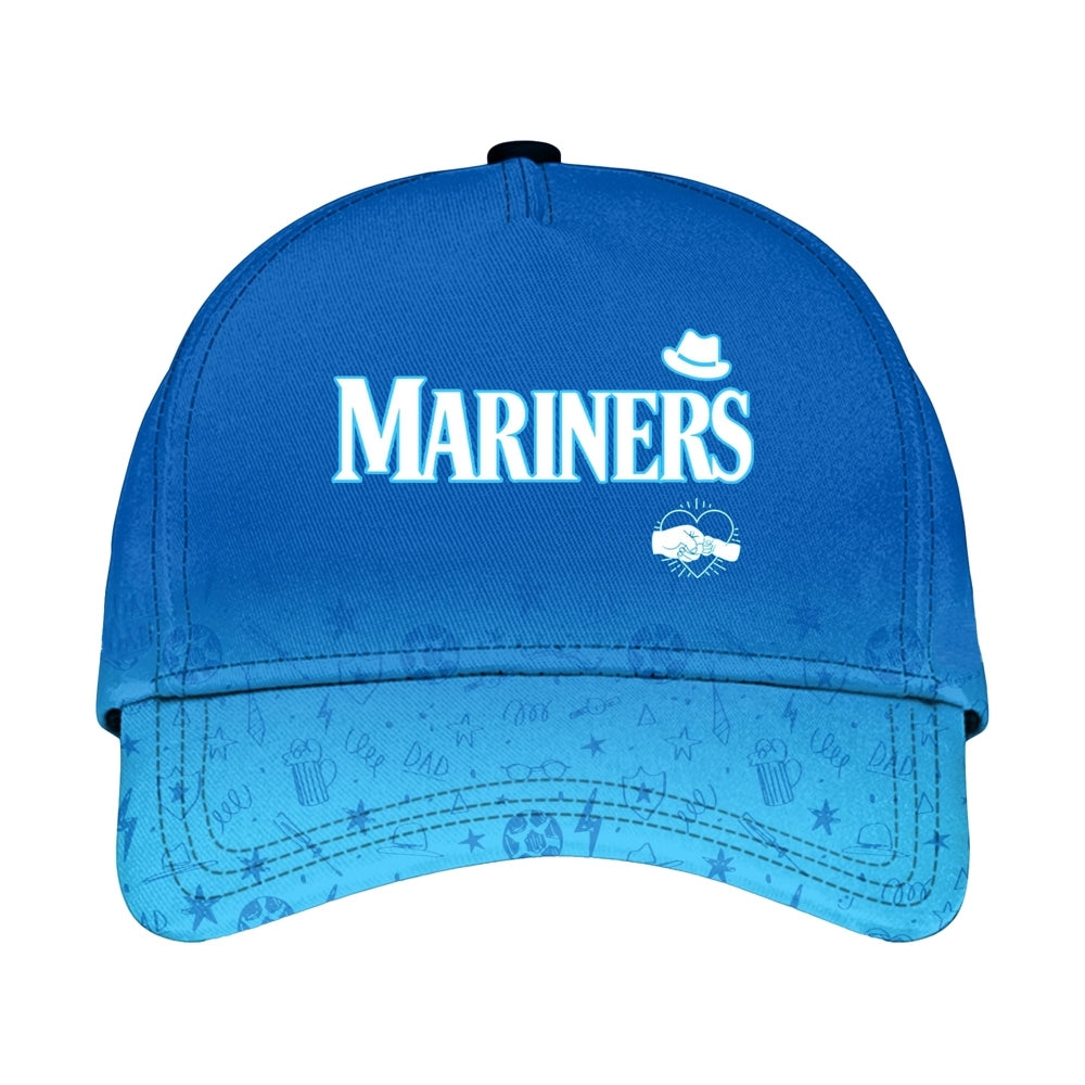 2025 Seattle Mariners Happy Father Day Baseball Jersey Combo - Grishko.com