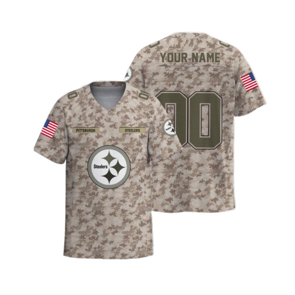 2025 Steelers Veterans Day Jersey - Grishko.com