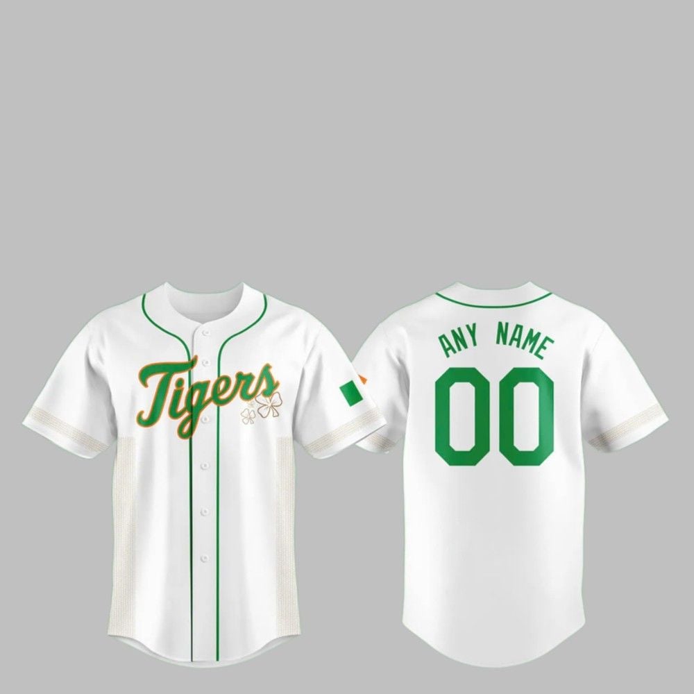 2025 Tigers Irish Heritage Night Jersey - Grishko.com