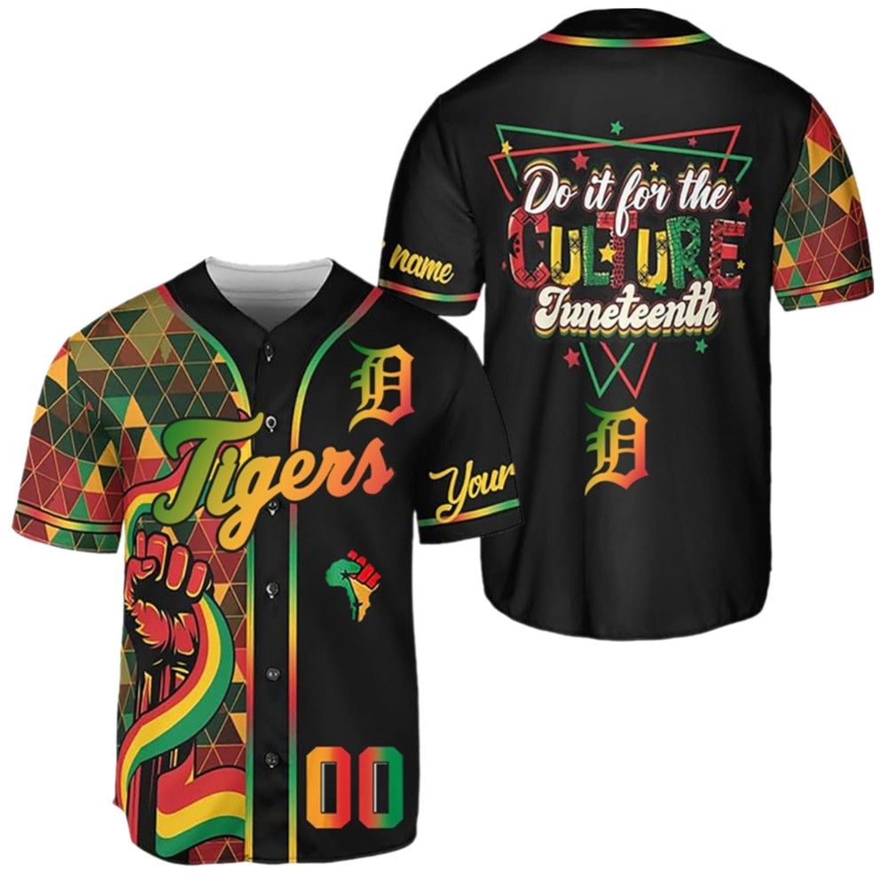 2025 Tigers Juneteenth Day Jersey - Grishko.com