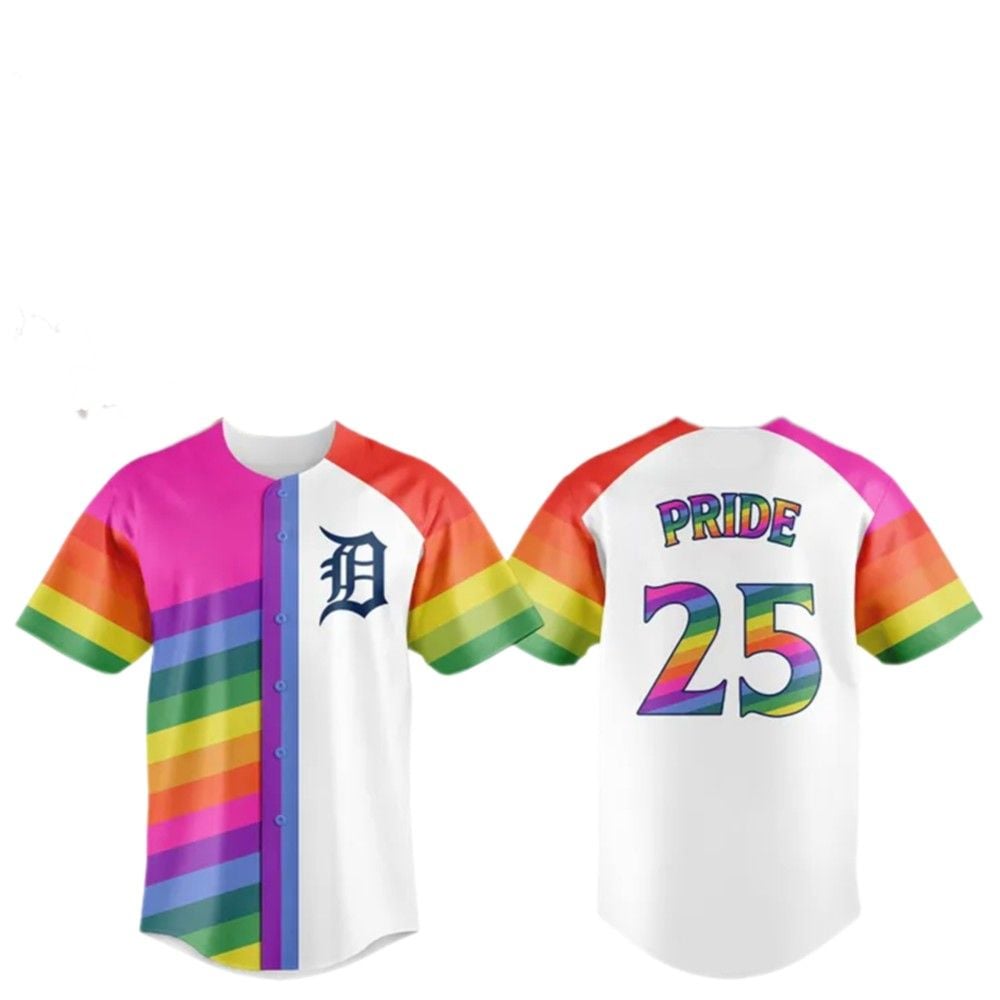 2025 Tigers Pride Night Jersey - Grishko.com