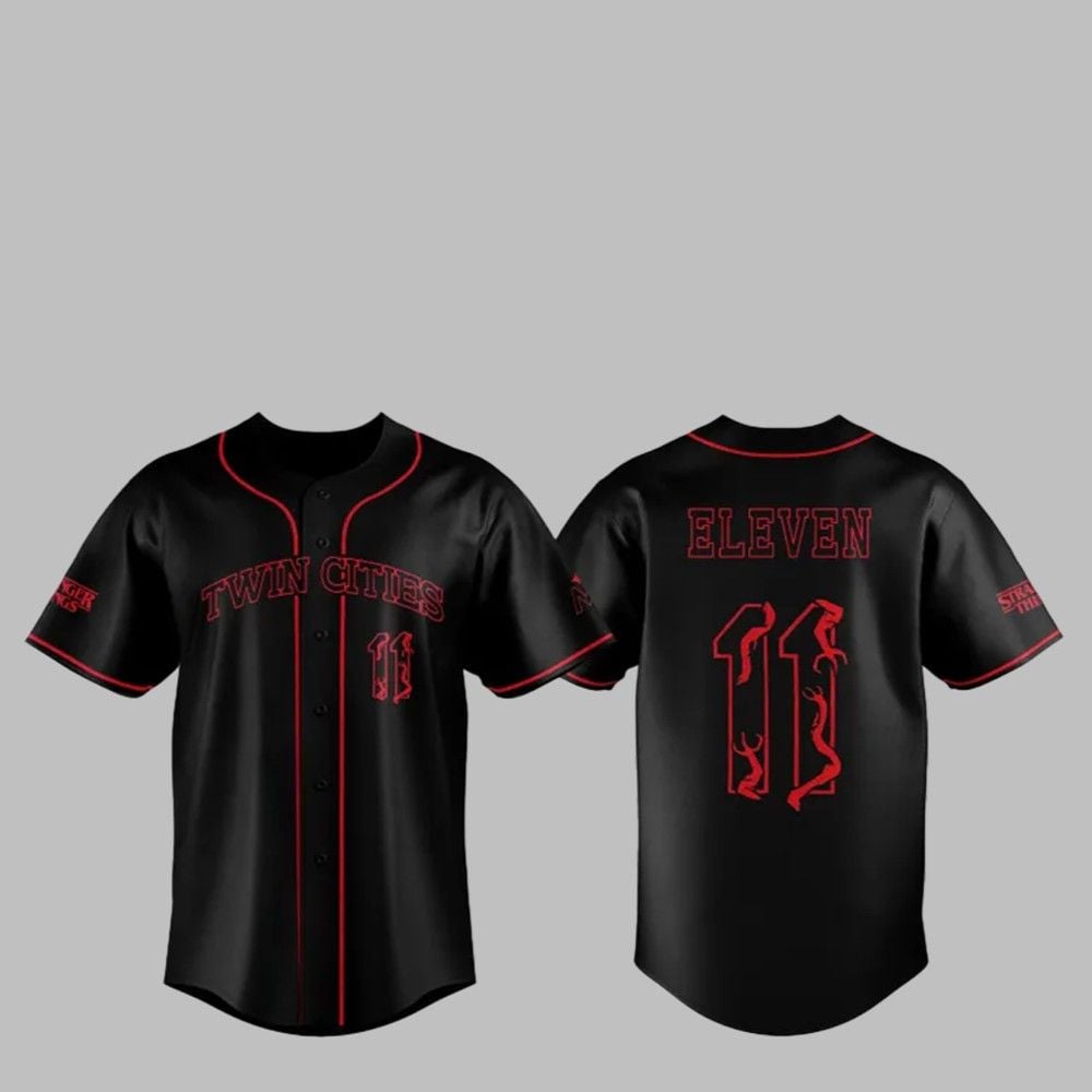 2025 Twins Stranger Things Night Jersey - Grishko.com