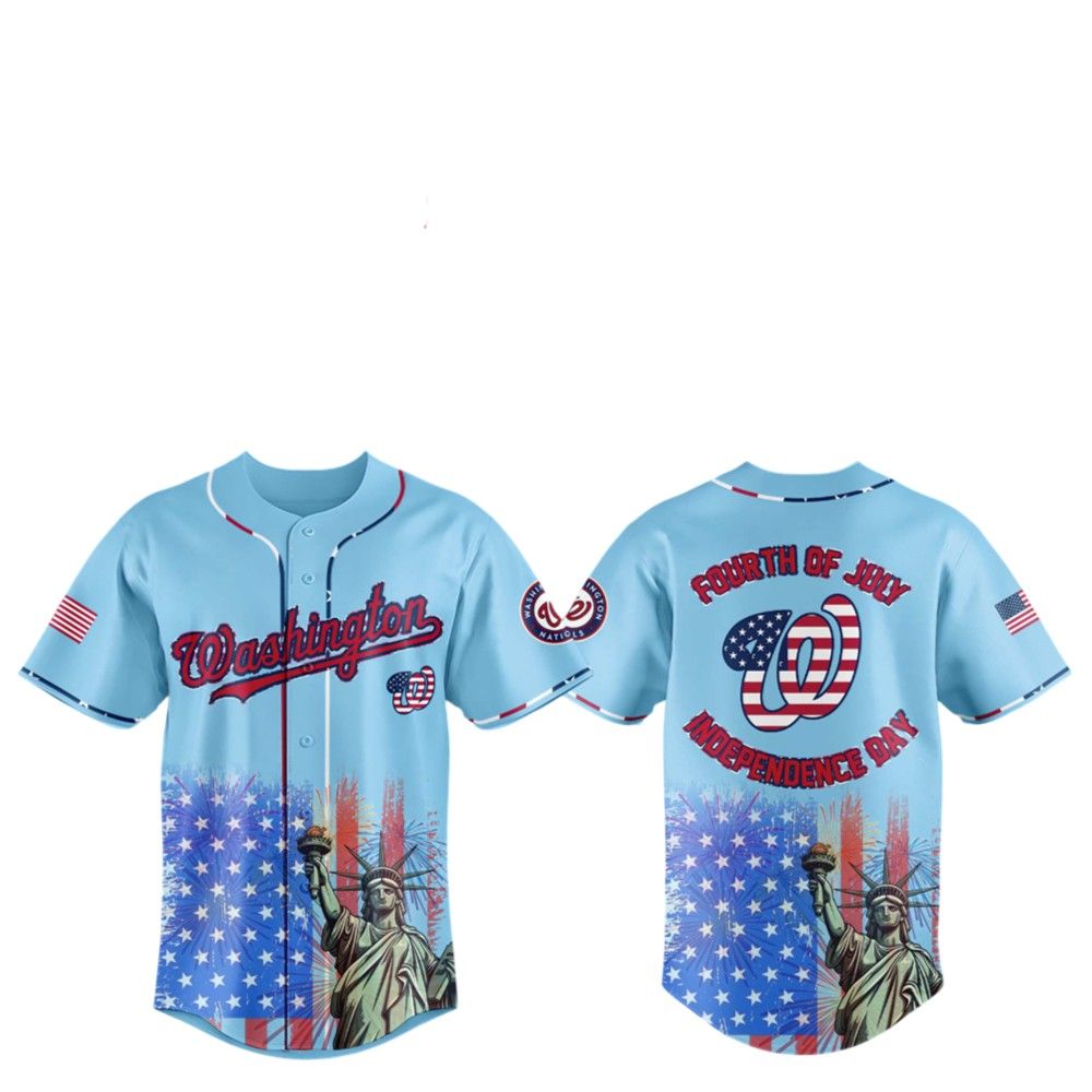 2025 Washington Fourth Of July Jersey - Grishko.com
