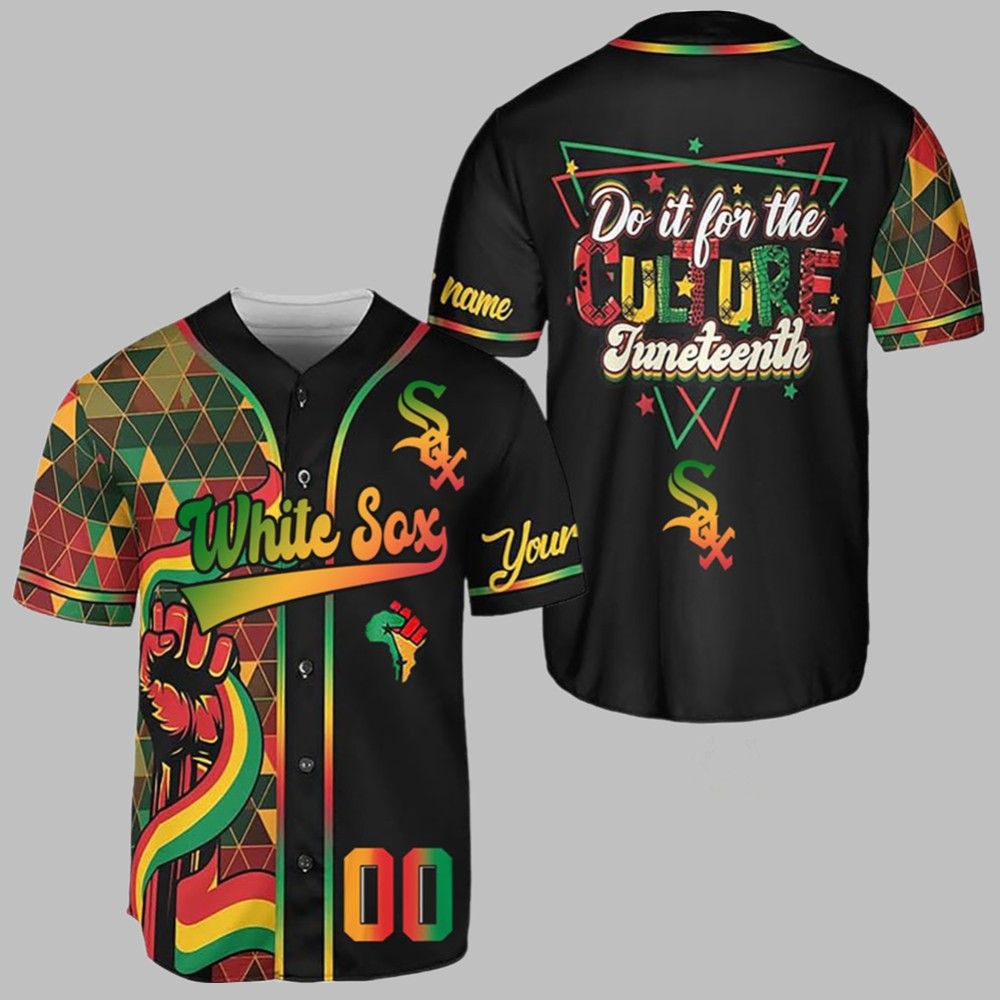 2025 White Sox Juneteenth Day Jersey - Grishko.com
