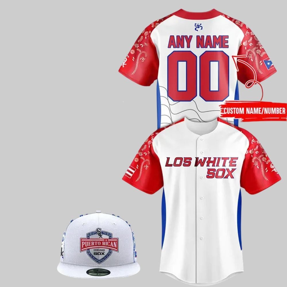 2025 White Sox Puerto Rican Jersey - Grishko.com