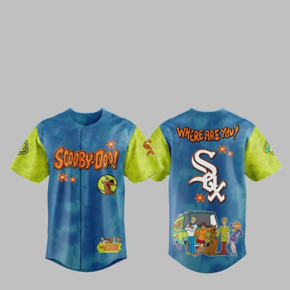 2025 White Sox Scooby-Doo Baseball Jersey - Grishko.com