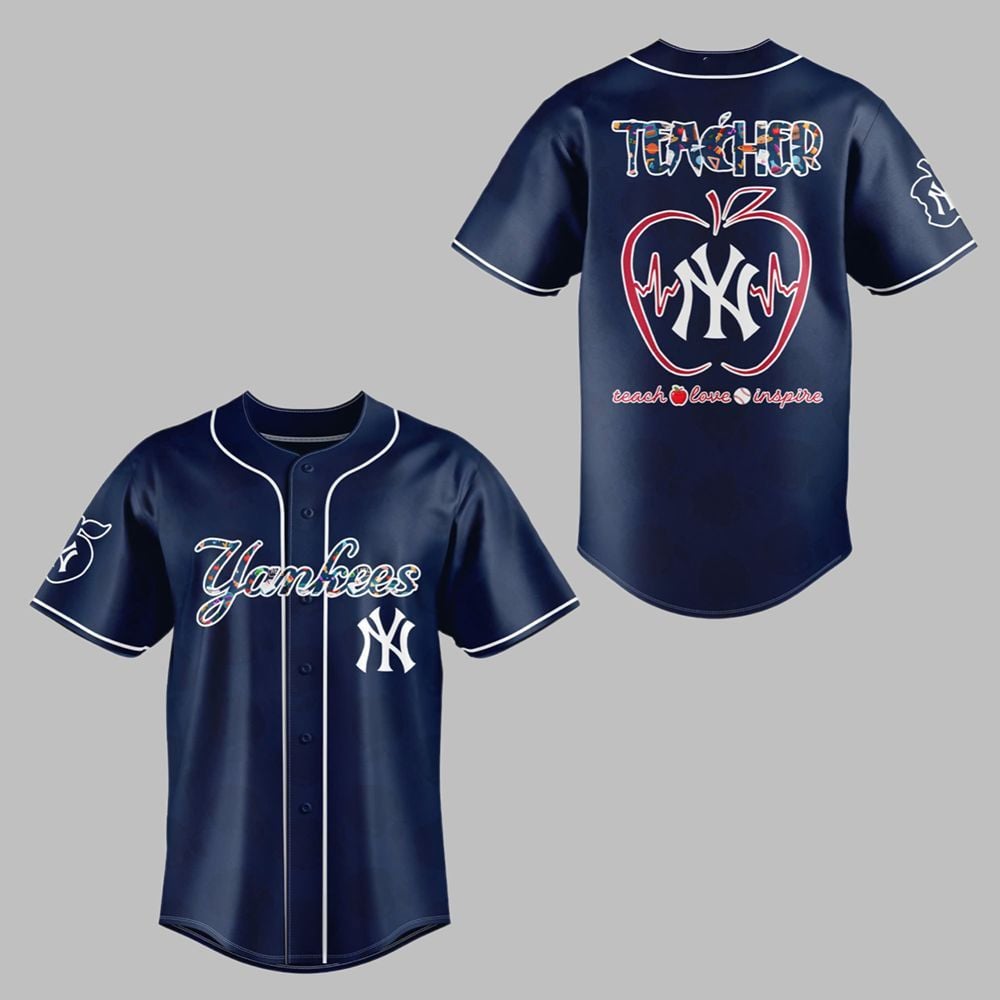 2025 Yankees TEACHER NIGHT Baseball Jersey Combo - Grishko.com