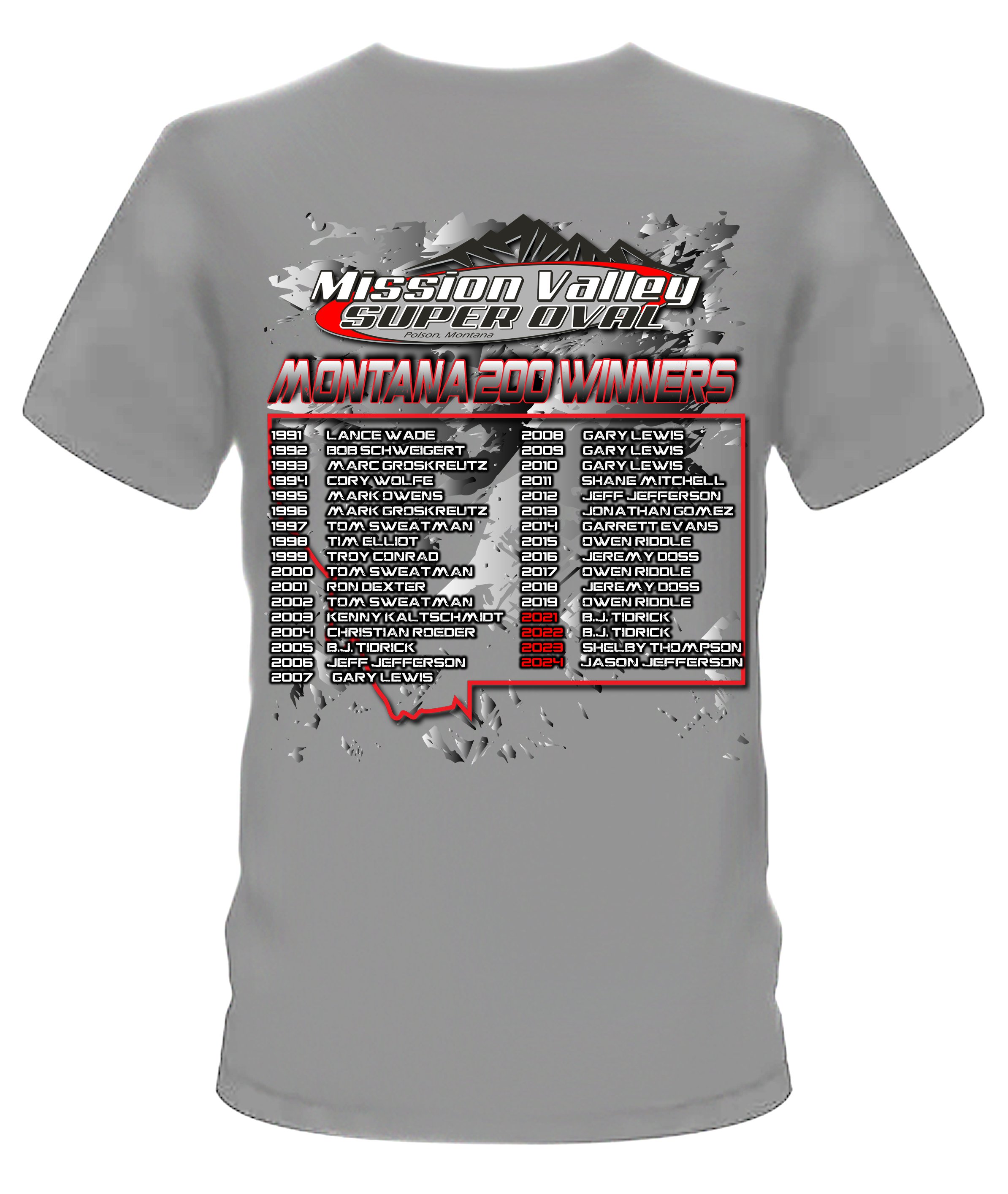 2025 Montana 200 T-Shirt