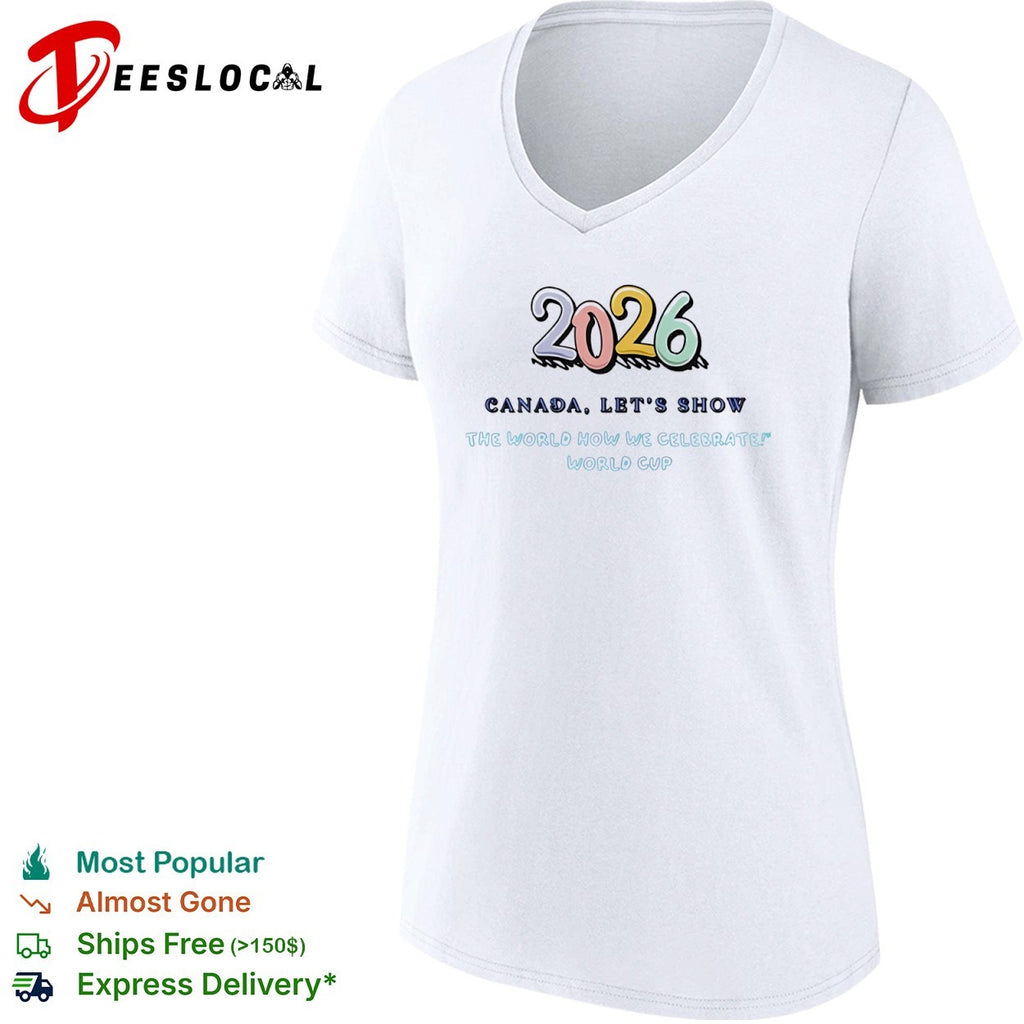 2026 Canada world cup celebration shirt