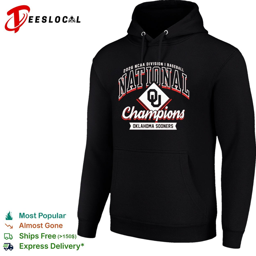 2026 NCAA DI Baseball National Champions Oklahoma Sooners shirt