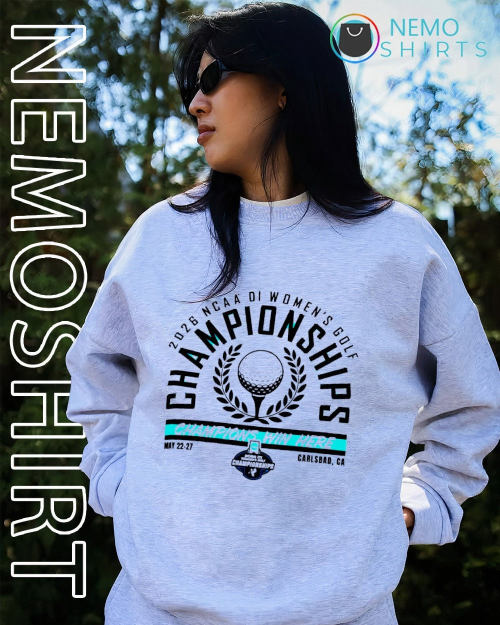 2026 NCAA DI women’s golf championships champions win here Carlsbad CA shirt