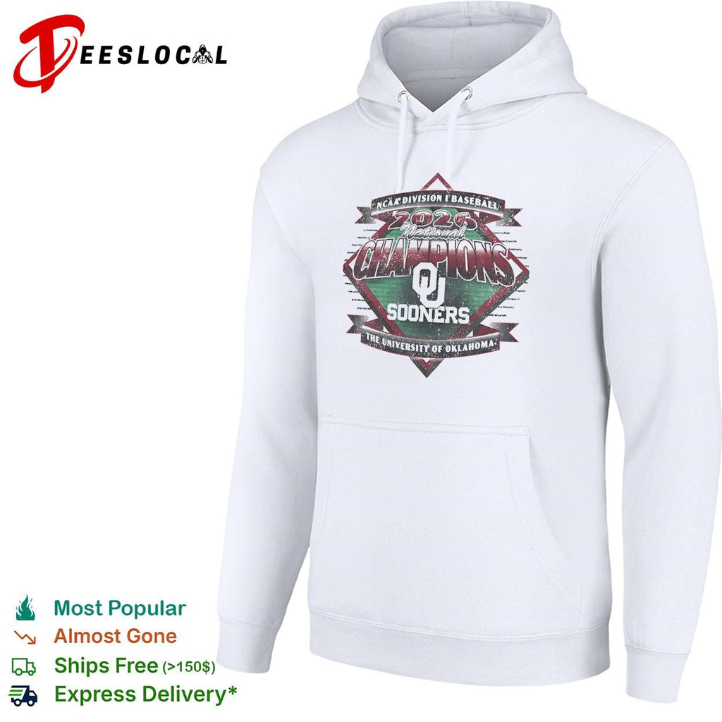 2026 National Champions Oklahoma Sooners NCAA Division I Baseball The University shirt