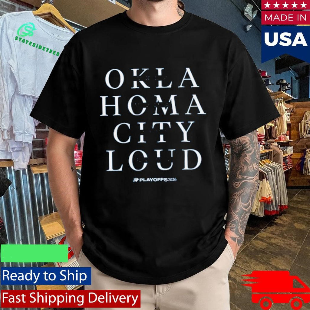 2026 Oklahoma City Thunder Western Conference Finals Game 1 Playoff Loud Shirt