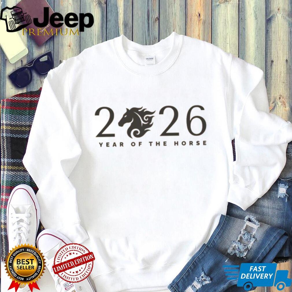 2026 Year of the Horse Chinese Zodiac Lunar New Year T Shirt