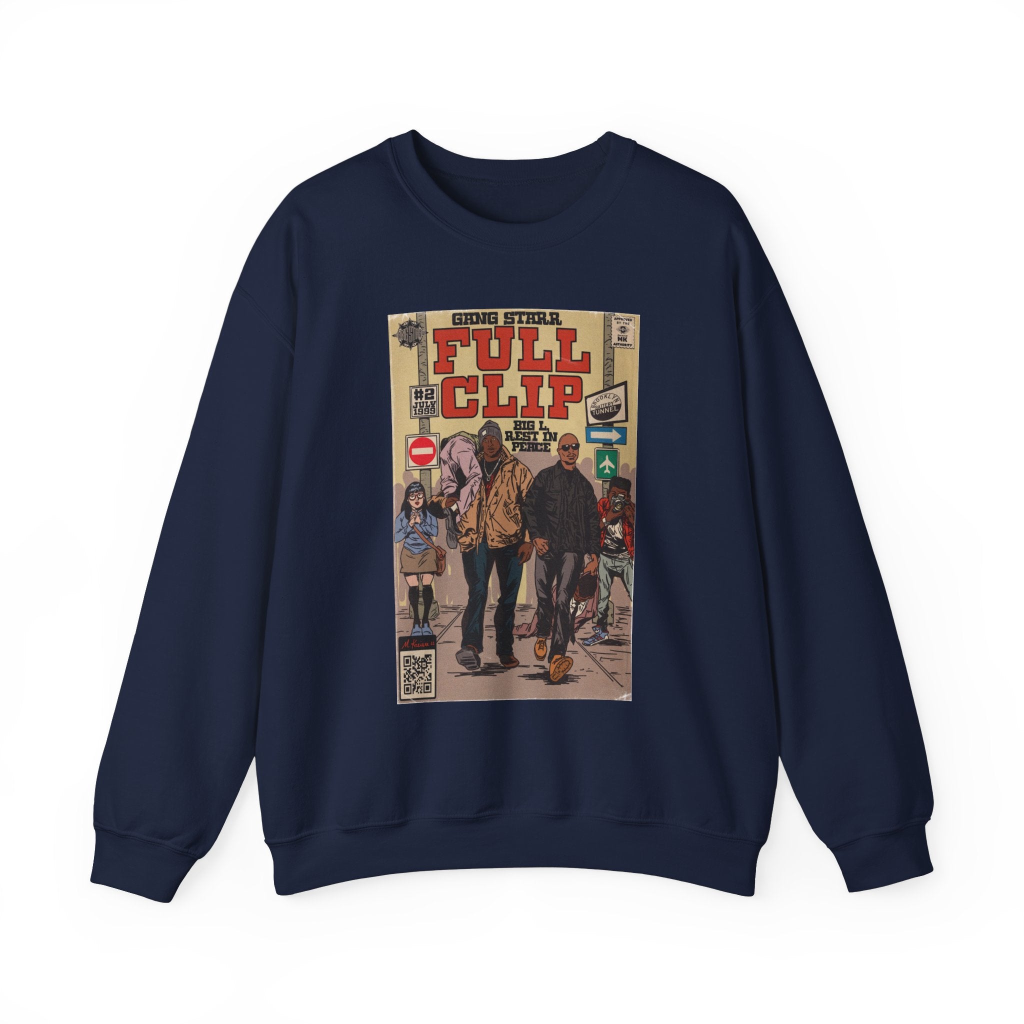 Full Clip - Unisex Heavy BlendÃ¢â€žÂ¢ Crewneck Sweatshirt T-Shirts, Hoodie | CiraTrend.com (Image 3)
