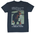 Sherlock Holmes Mens T-Shirt - Adventures De Sherlock Holmes" Book Cover Image Hoodie, Sweatshirt | CiraTrend.com