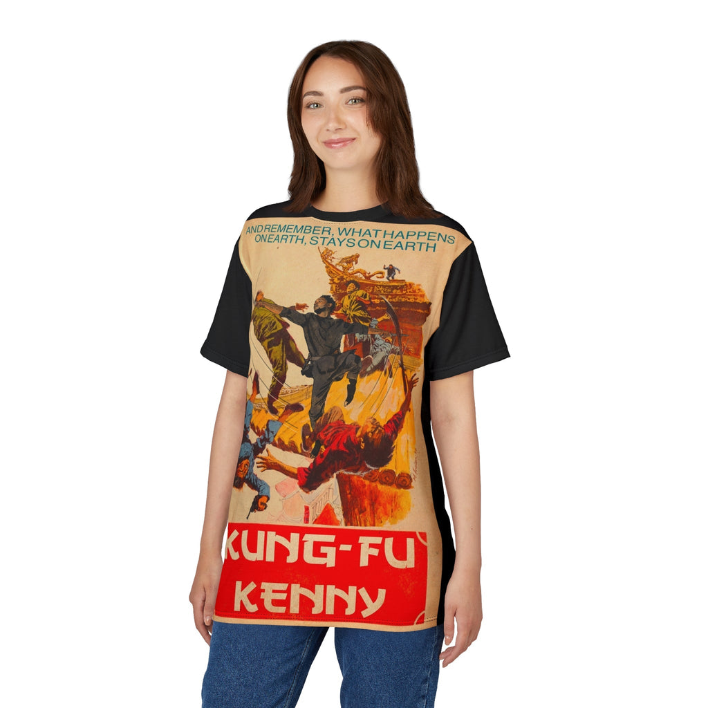 Kung Fu Kenny Cut & Sew (AOP) T-Shirts, Hoodie, Sweatshirt