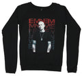 Eminem Juniors Light Photo Posed Front Name Drop T-Shirts, Hoodie, Sweatshirt