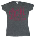 Social Distortion Girls Juniors T-Shirt - Premium Grape Word Logo Image Hoodie, Sweatshirt | CiraTrend.com