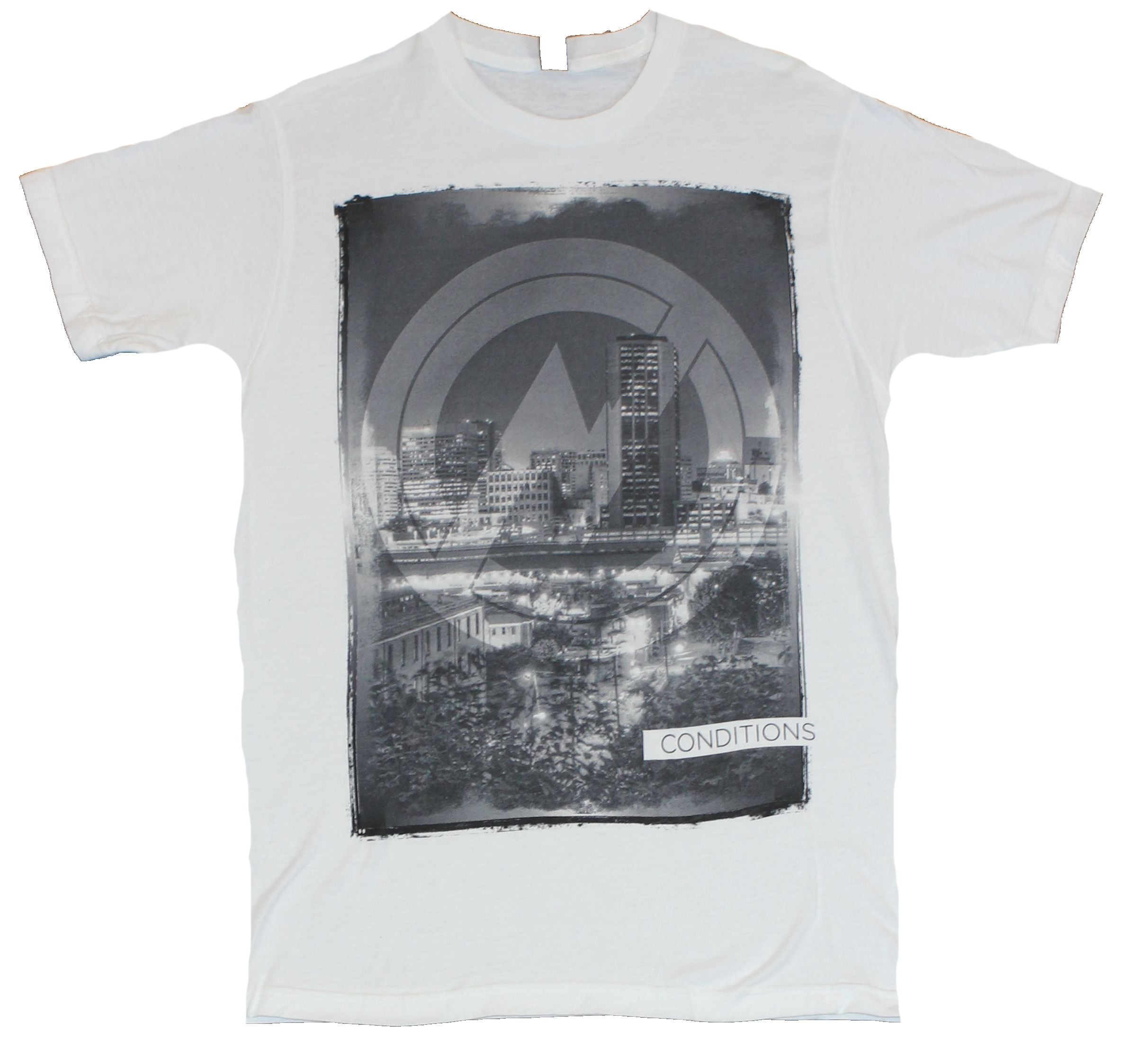 Conditions Cityscaped Black White Logo Image T-Shirts, Hoodie, Sweatshirt