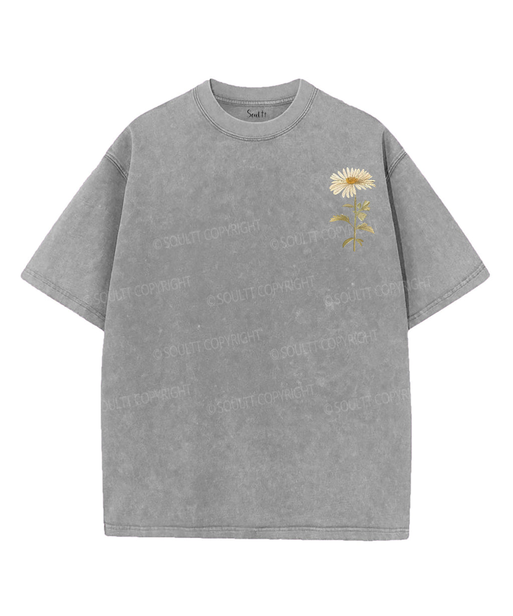 It Is Well With My Soul Double Sided Unisex Washed Christian T-shirt Style005 Hoodie, Sweatshirt | CiraTrend.com (Image 4)