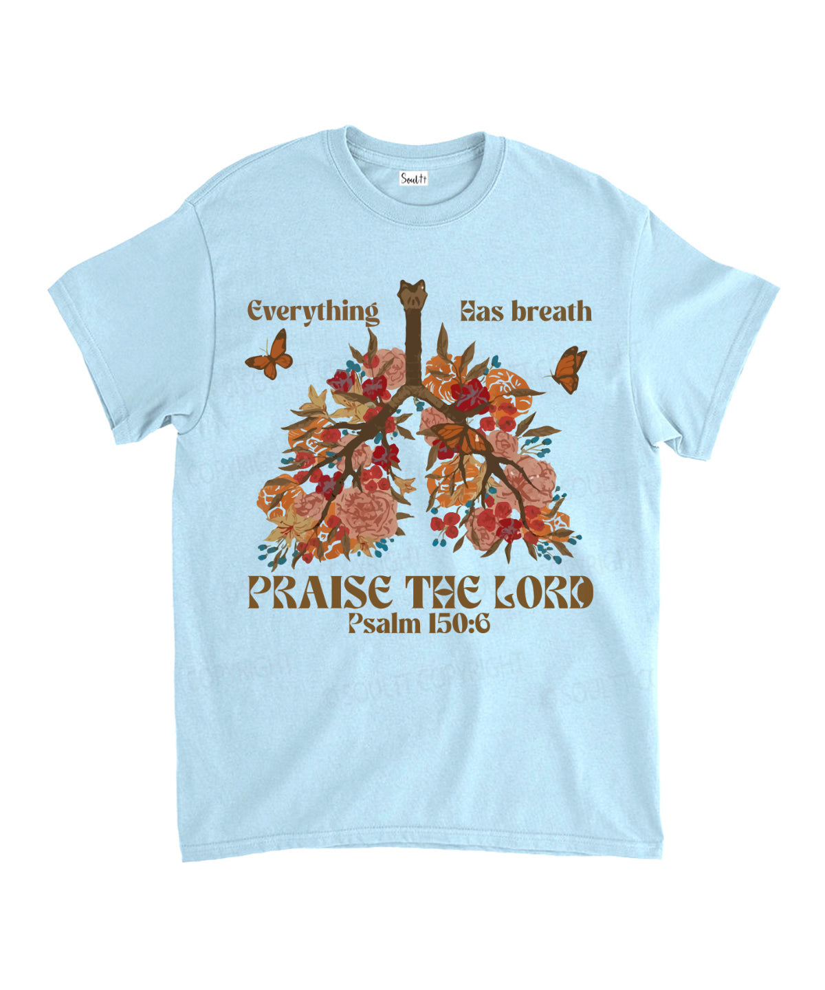 Everything Has Breath Paise the Lord Unisex Cotton Christian T-Shirt Hoodie, Sweatshirt | CiraTrend.com (Image 5)