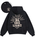 Be The Light Double Sided Cotton Christian Hoodie Style001 T-Shirts, Sweatshirt | CiraTrend.com (Image 1)