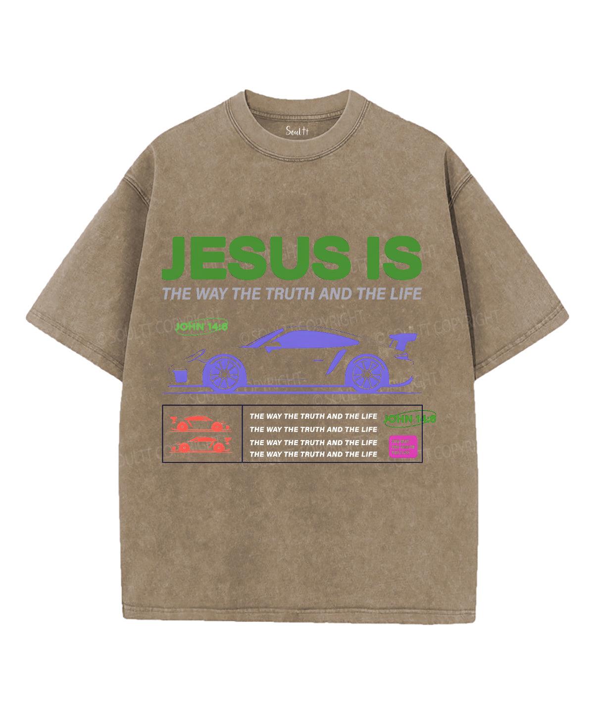 Jesus Is Way Washed Christian T-Shirts, Hoodie, Sweatshirt