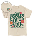 Jesus Love You Double Sided Unisex Cotton Christian T-Shirt Hoodie, Sweatshirt | CiraTrend.com (Image 1)