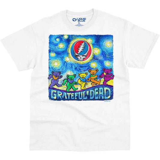 GRATEFUL DEAD T-Shirt, Starry Bears Style001