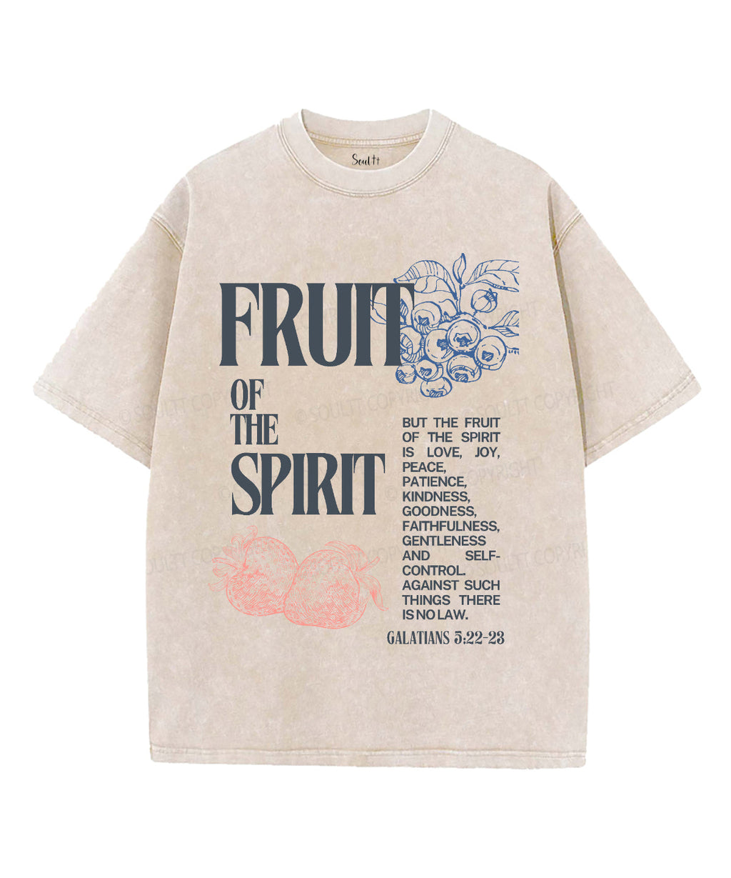 Fruit Spirit Washed Christian Style014 T-Shirts, Hoodie, Sweatshirt