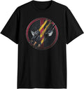 Deadpool & Wolverine Mens T-Shirt - Wolverine Scratched Deadpool Logo Hoodie, Sweatshirt | CiraTrend.com