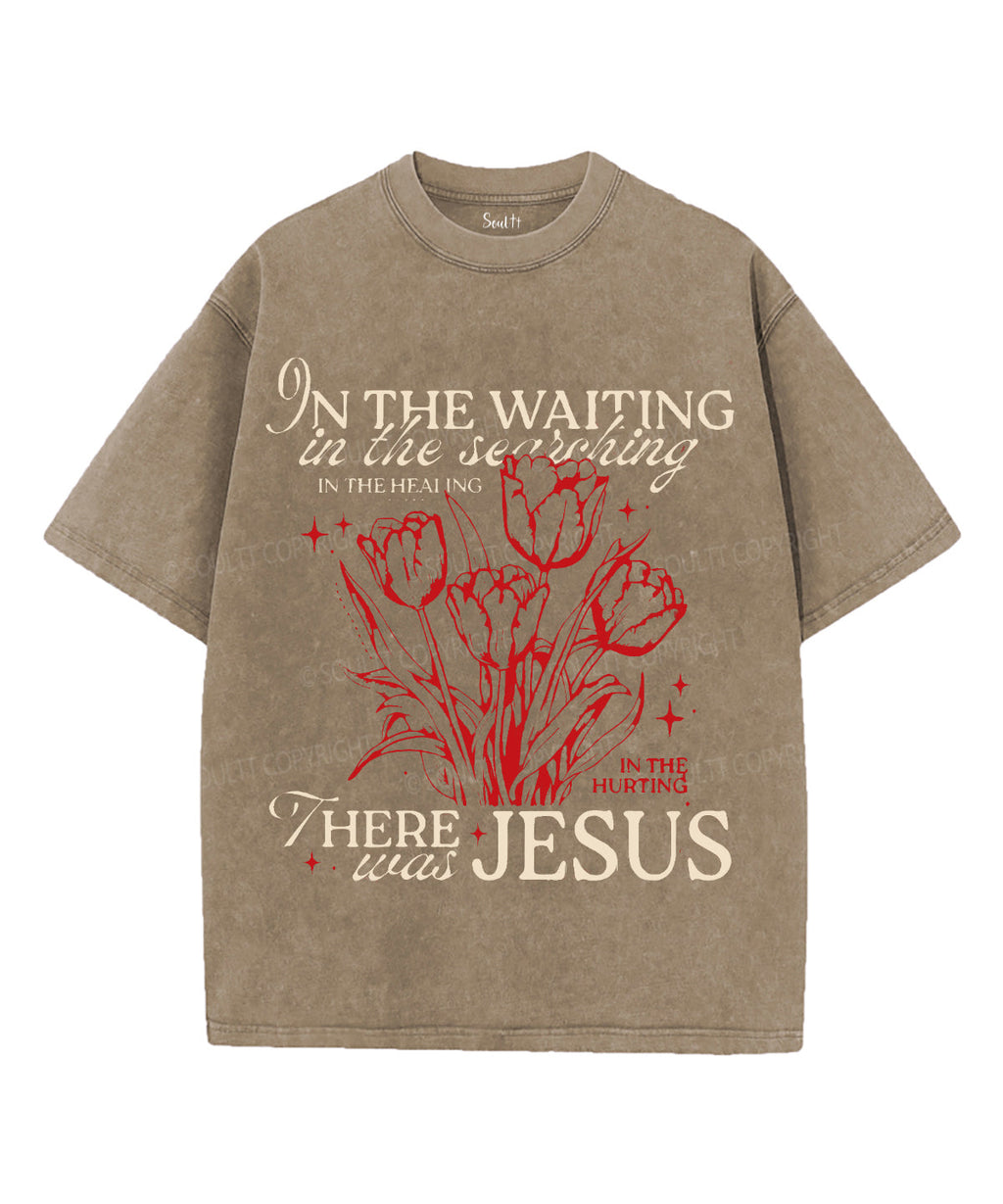 There Was Jesus Unisex Washed Christian T-shirt Style003 Hoodie, Sweatshirt | CiraTrend.com (Image 5)