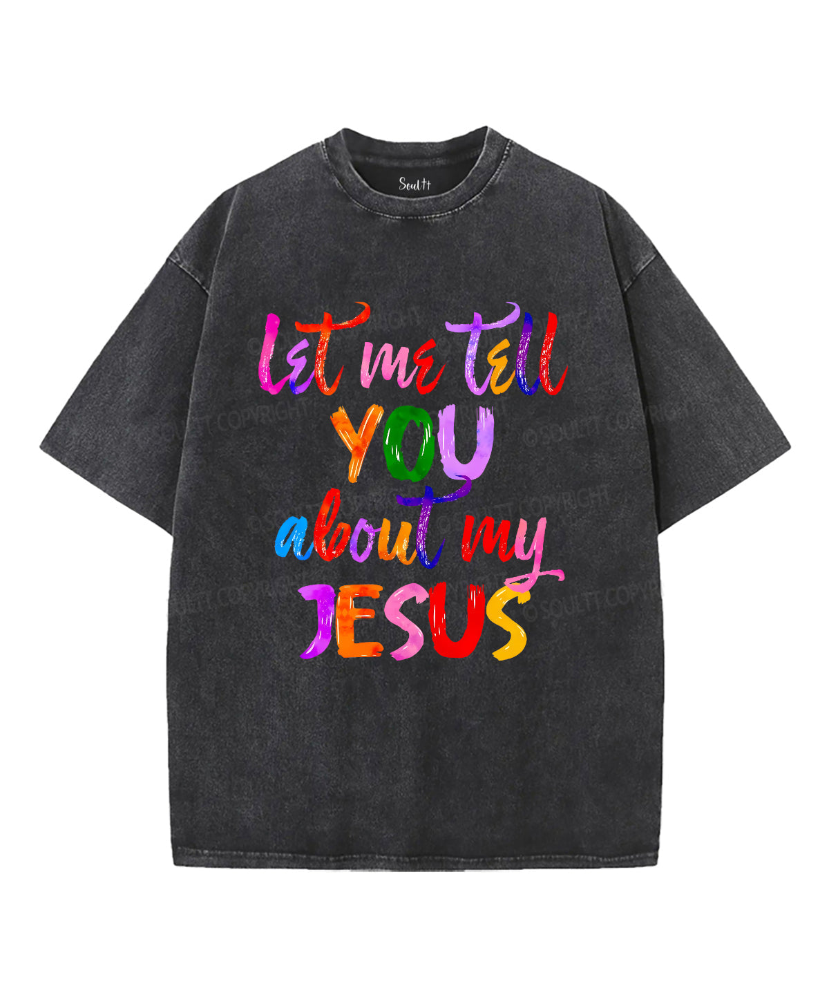 My Jesus Unisex Washed Christian T-shirt Style001 Hoodie, Sweatshirt | CiraTrend.com (Image 2)