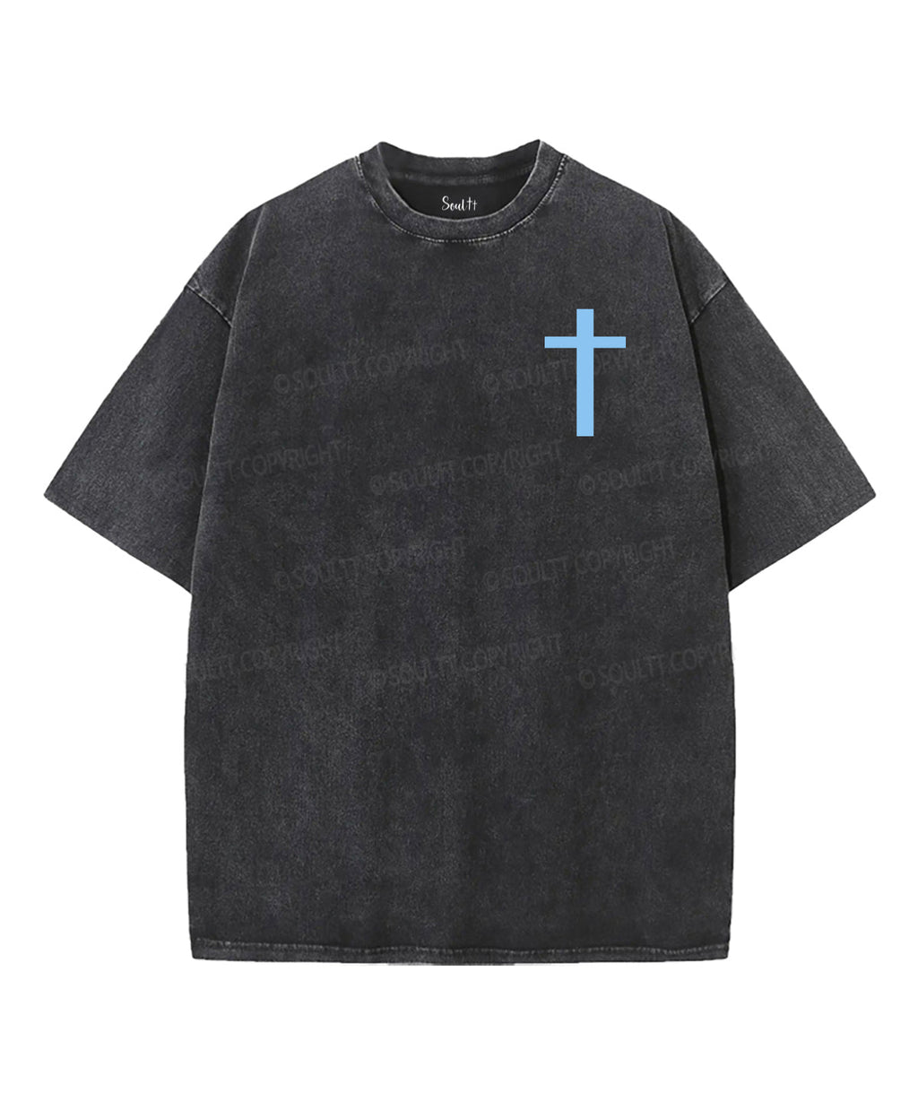 Even the Winds and the Sea Obey Him Double Sided Unisex Washed Christian T-shirt Hoodie, Sweatshirt | CiraTrend.com (Image 2)