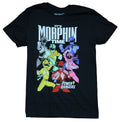 Mighty Morphin Power Rangers Mens T-Shirt - Morphin Time Character Collage Hoodie, Sweatshirt | CiraTrend.com