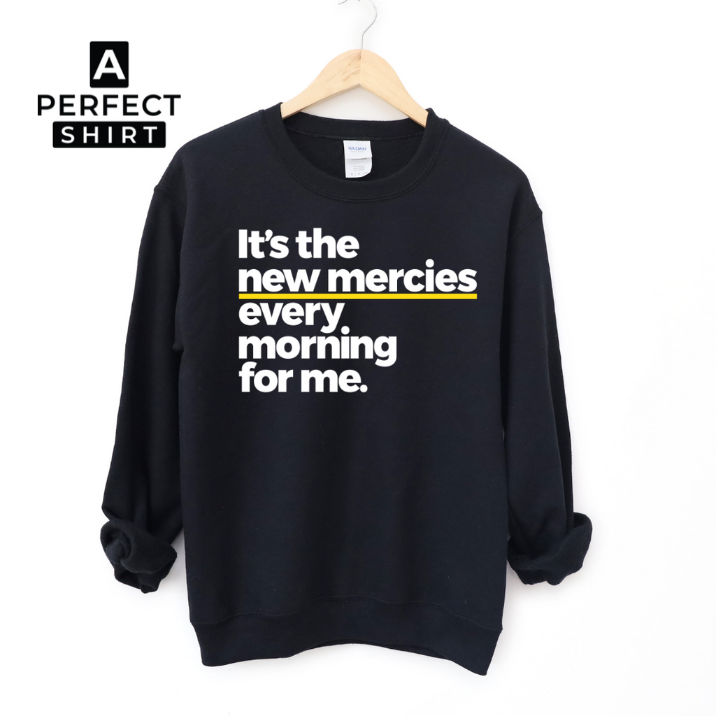 New Morning New Mercies Unisex Sweatshirt T-Shirts, Hoodie | CiraTrend.com (Image 2)