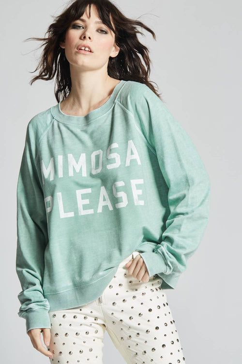 203203 - Mimosa Please Ls Sweatshirt