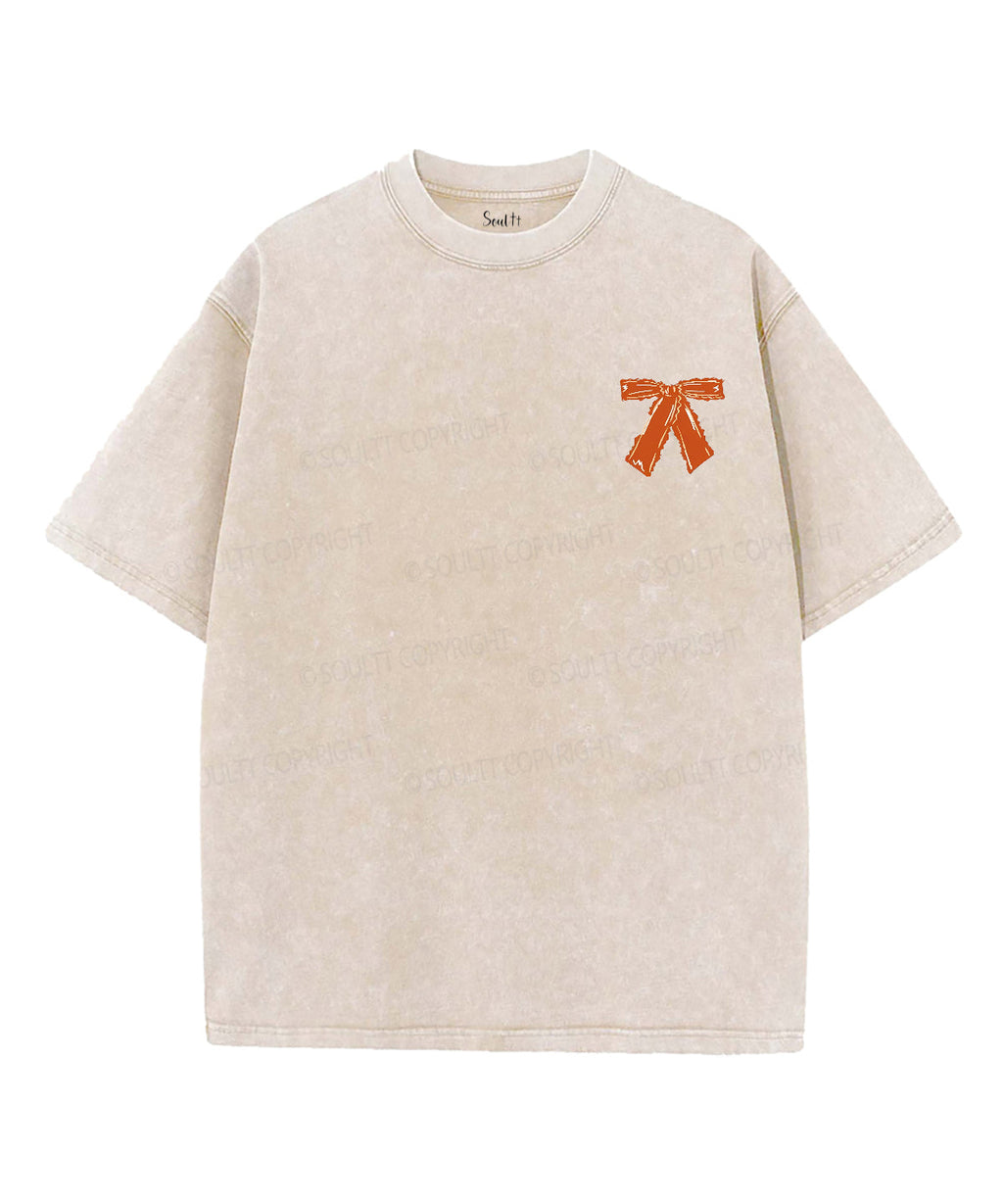 Fall For Jesus Double Sided Unisex Washed Christian T-shirt Hoodie, Sweatshirt | CiraTrend.com (Image 2)