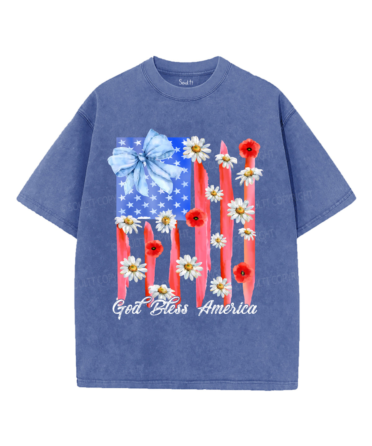 God Bless America Washed Christian Style002 T-Shirts, Hoodie, Sweatshirt