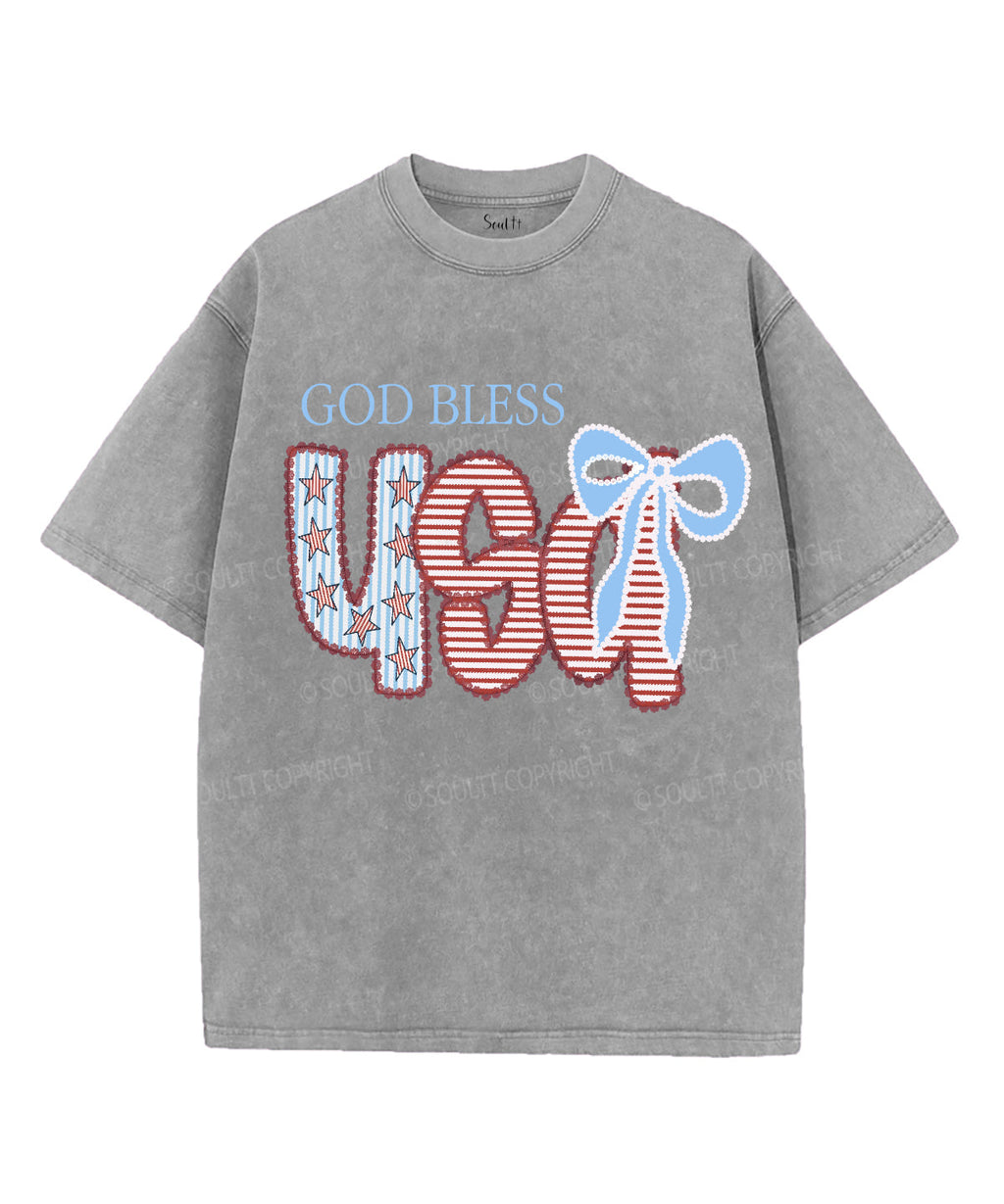 God Bless USA Washed Christian Style001 T-Shirts, Hoodie, Sweatshirt