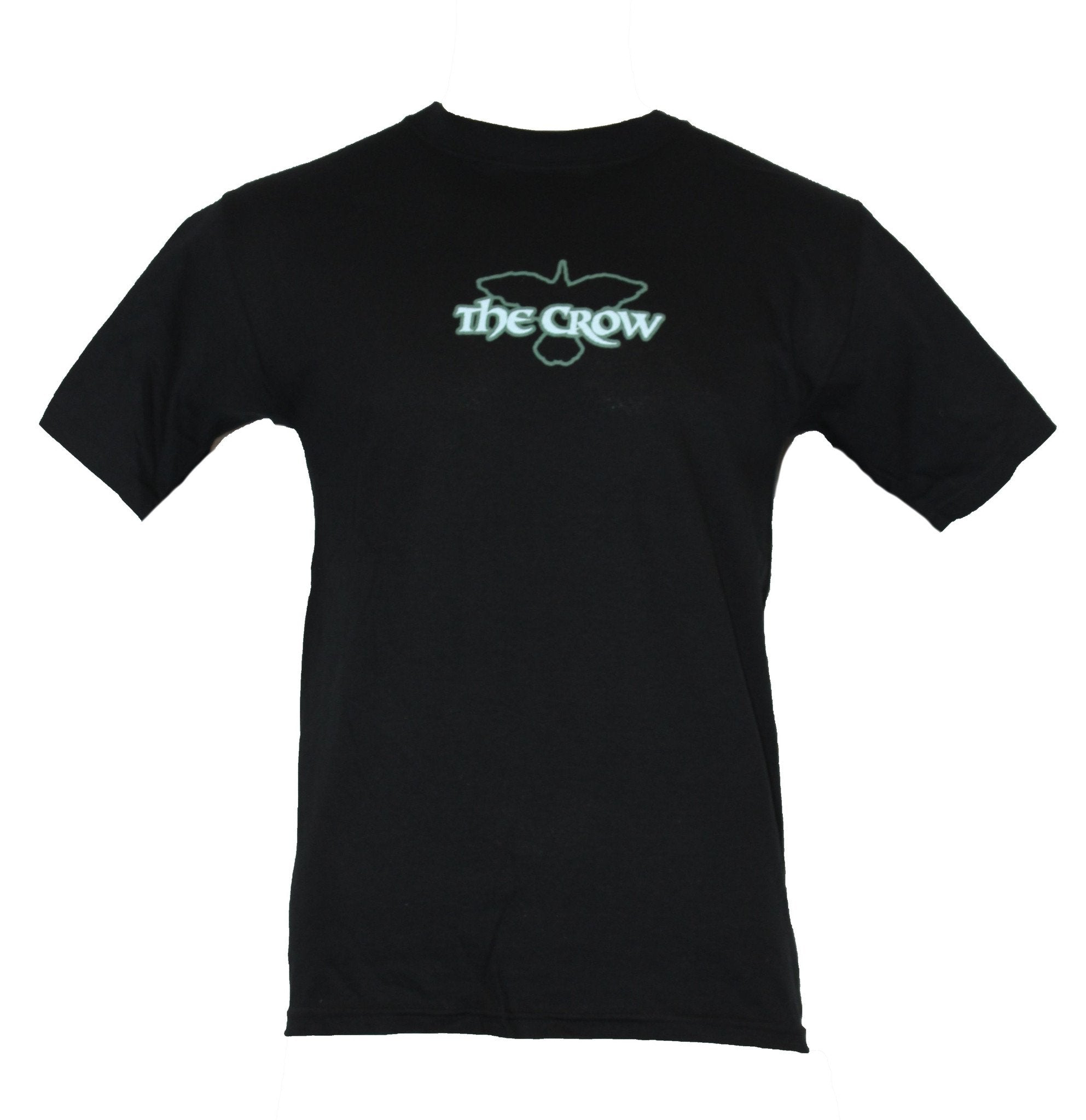 Crow Simple Front Stylized Guitar Angel Back Image T-Shirts, Hoodie, Sweatshirt