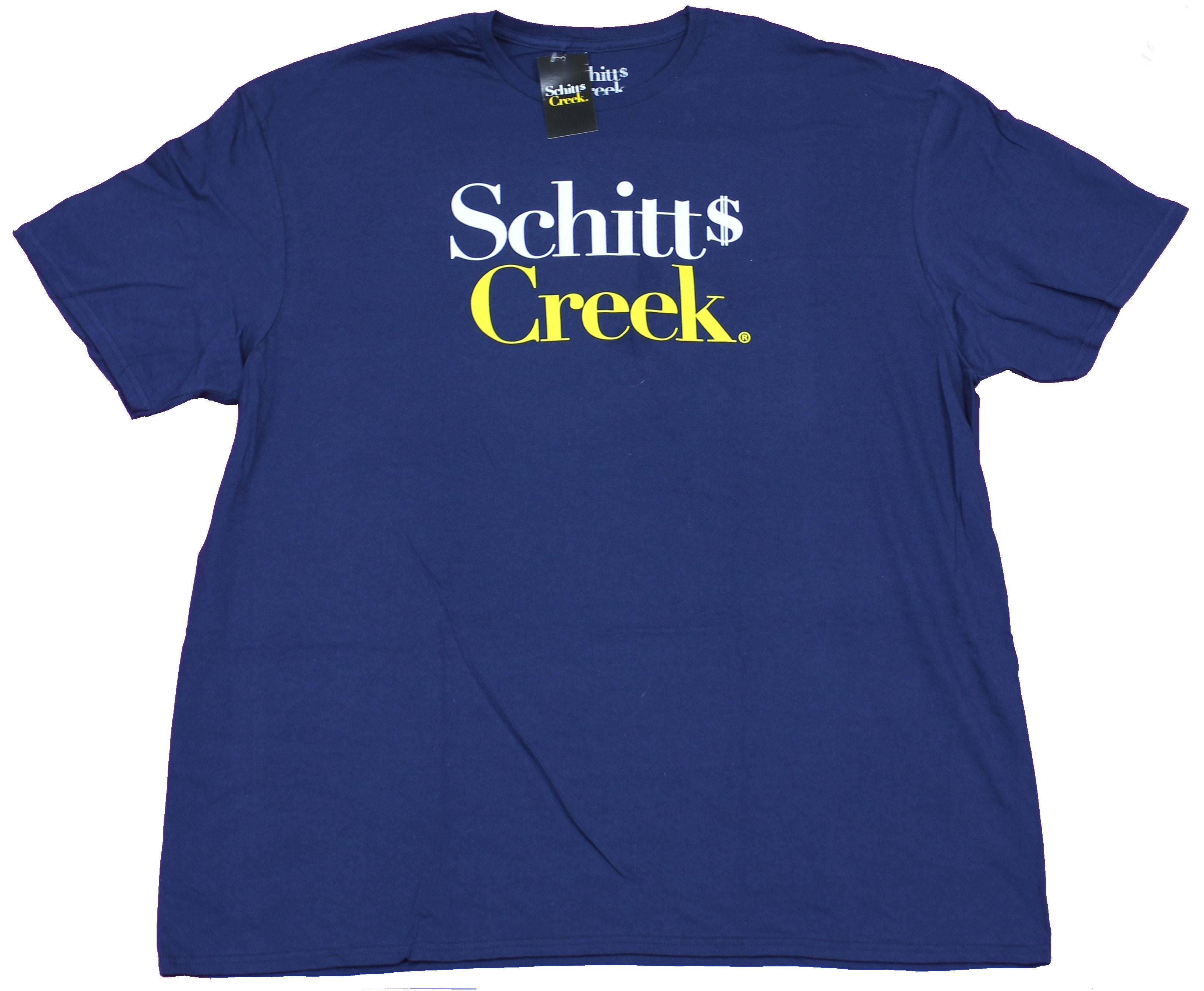 Schitt's Creek Mens T-Shirt - Simple Yellow & White Word Logo Hoodie, Sweatshirt | CiraTrend.com