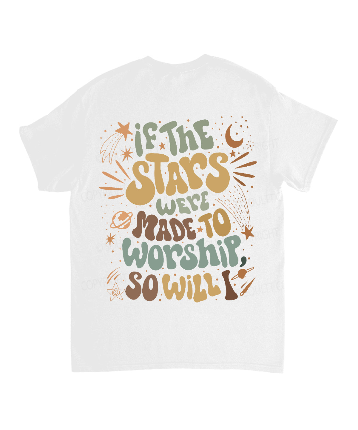 So Will I Double Sided Unisex Cotton Christian T-Shirt Style001 Hoodie, Sweatshirt | CiraTrend.com (Image 3)