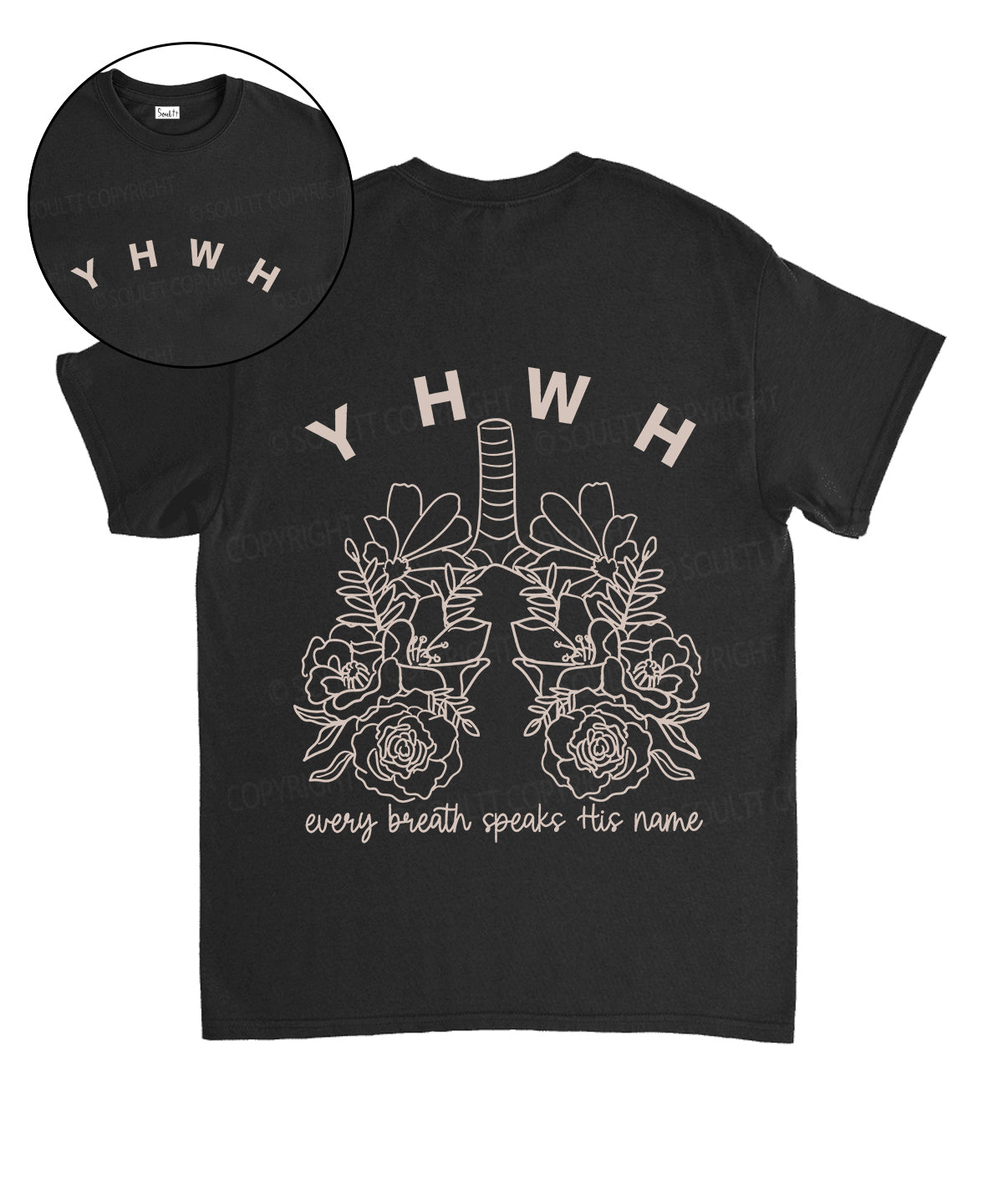 Every Breath Speaks His Name Double Sided Cotton Christian Style001 T-Shirts, Hoodie, Sweatshirt