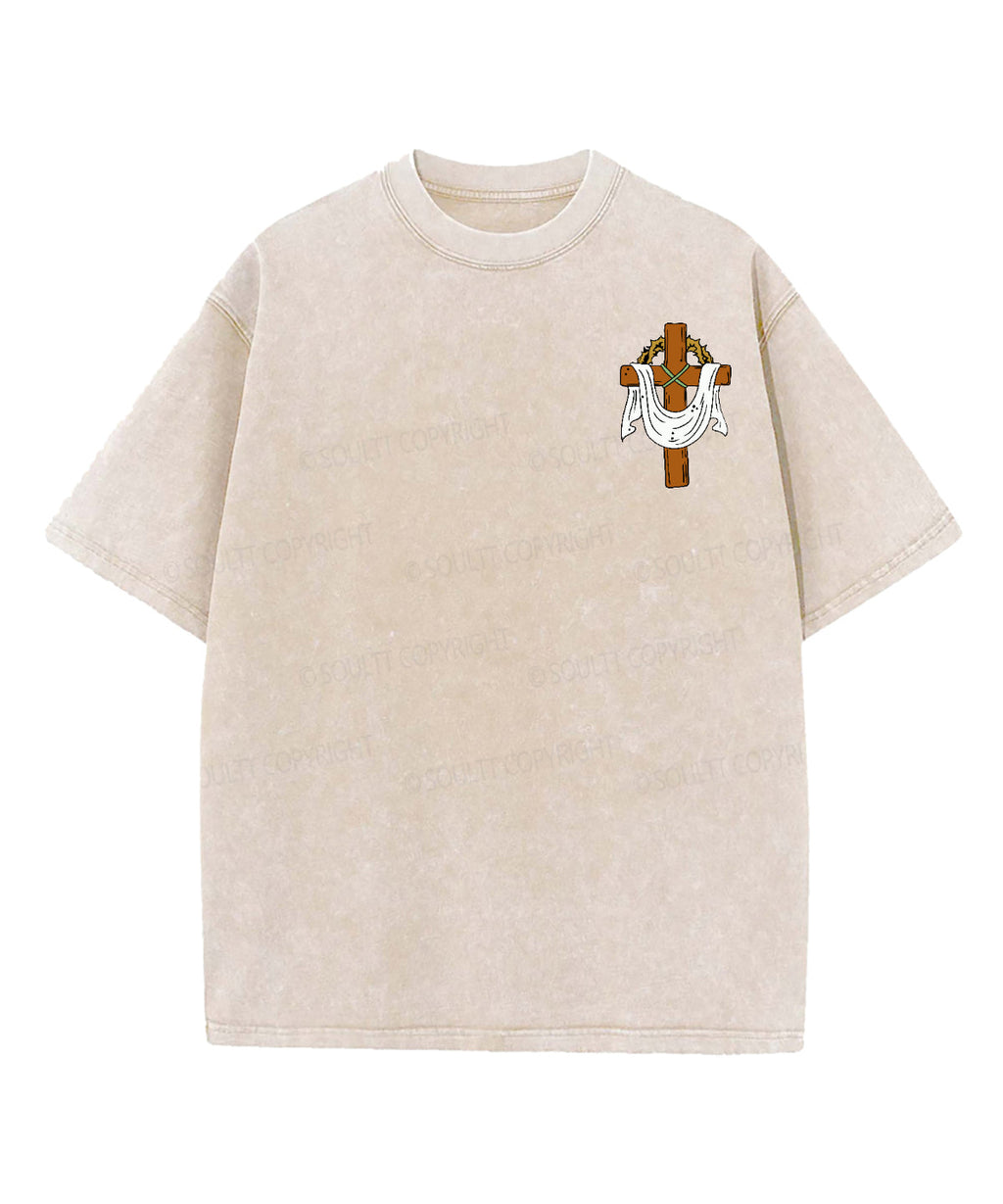 Give Thanks To The Lord Double Sided Washed Christian T-shirt Hoodie, Sweatshirt | CiraTrend.com (Image 2)