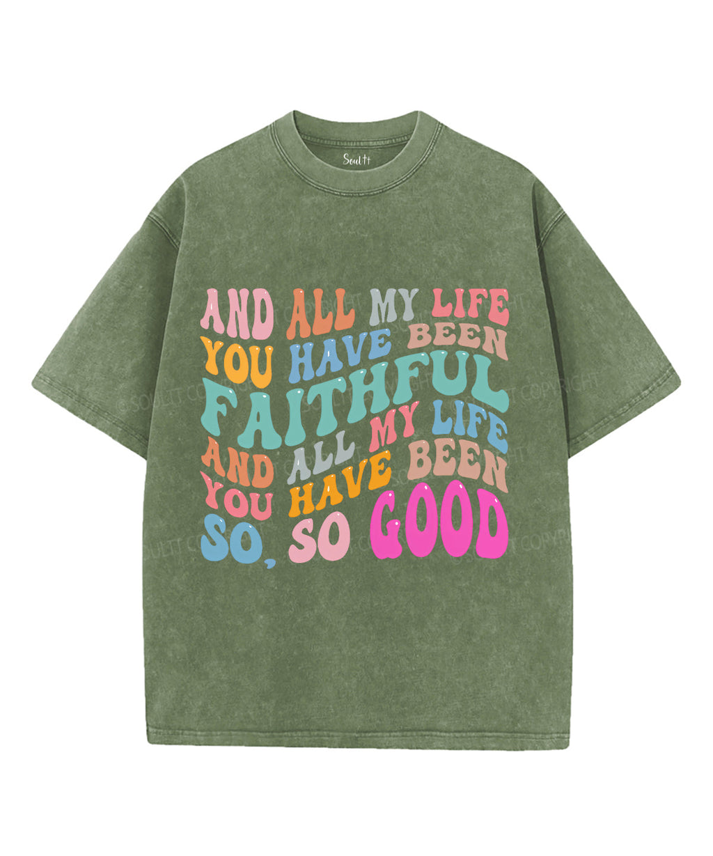 And All My Life Unisex Washed Christian T-shirt Style001 Hoodie, Sweatshirt | CiraTrend.com (Image 5)